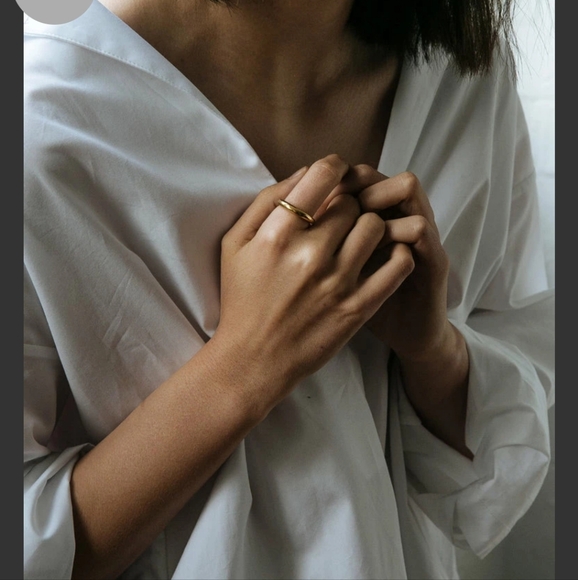 All Blues Hungry Snake Gold Ring - Picture 1 of 3